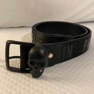 Philip Plein Skull Belt